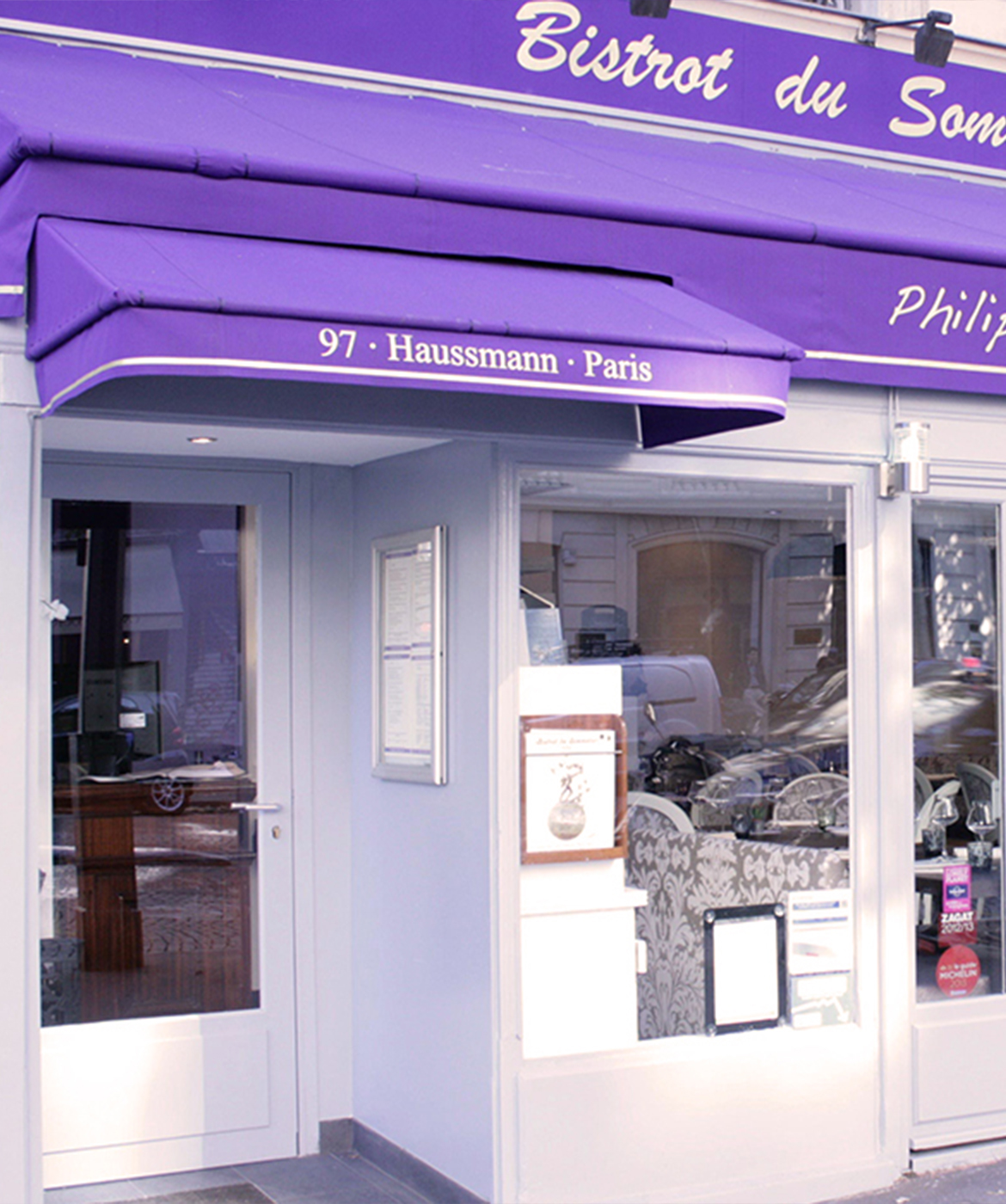 Réservation / Booking Le Bistrot du Sommelier Paris